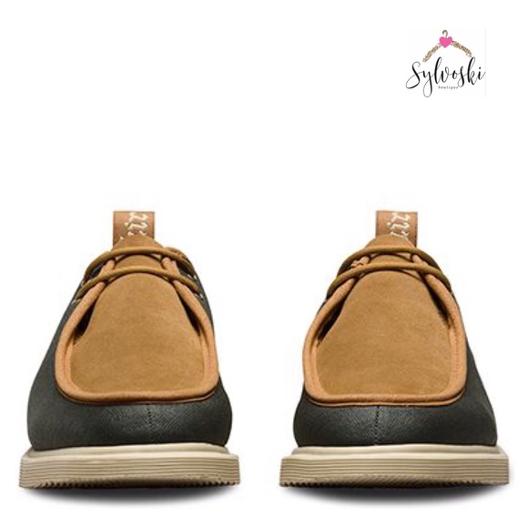 🆕Dr. Martens Leverton Canvas + Suede Slip NWT - Picture 3 of 10